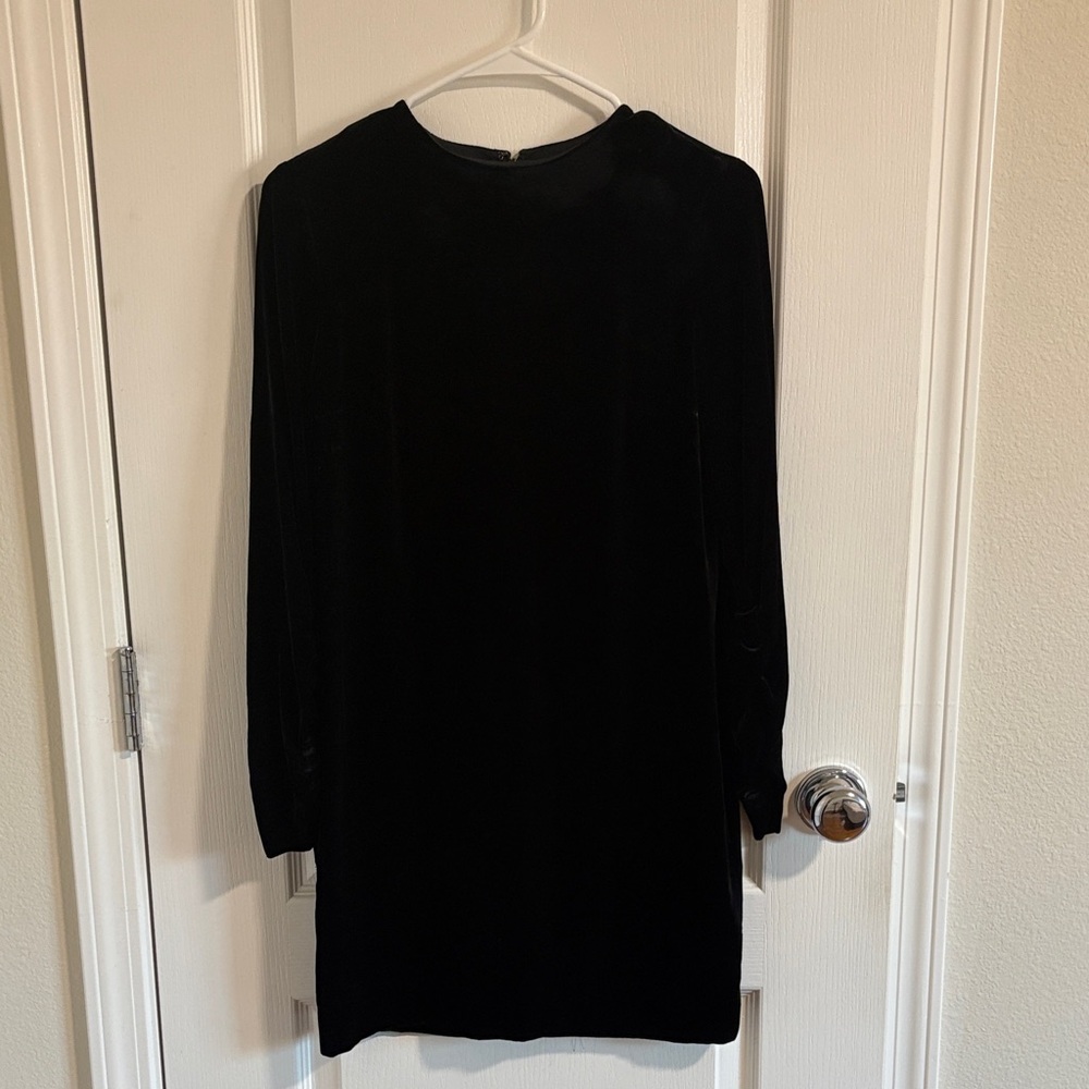 COS Black Long Sleeve Dress